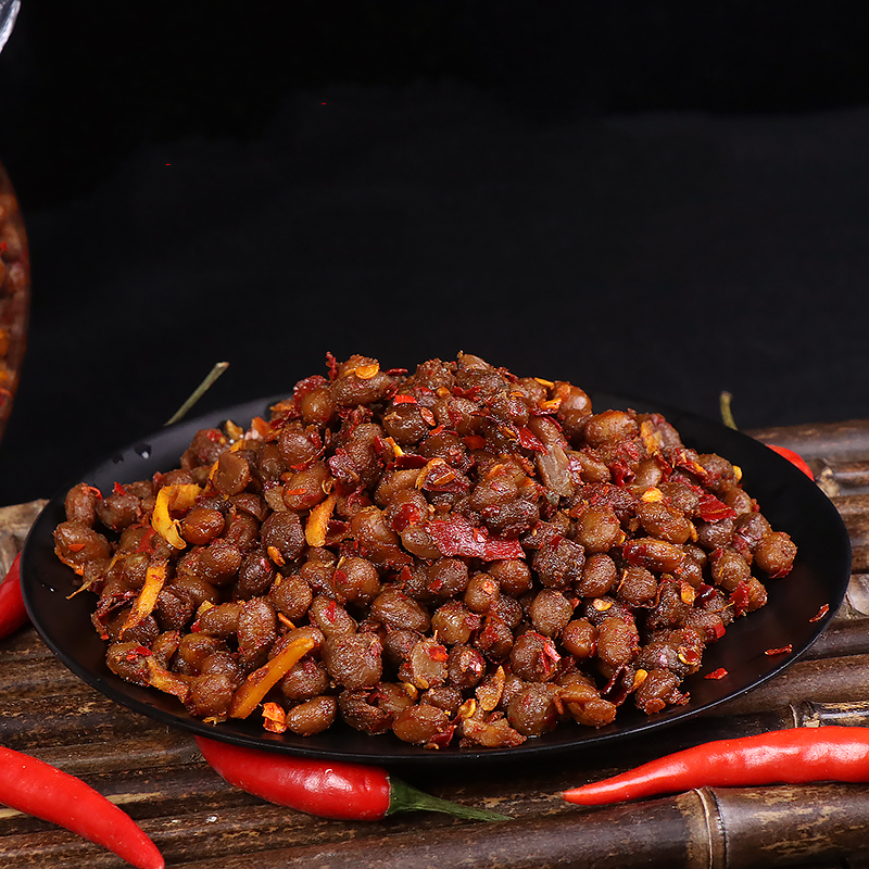 kuaimoting/筷莫停豆鼓下饭传统手工制作农家香辣豆豉250-1000克