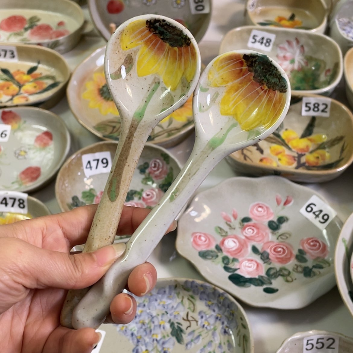 【闪购商品】陶瓷盘菇**凉