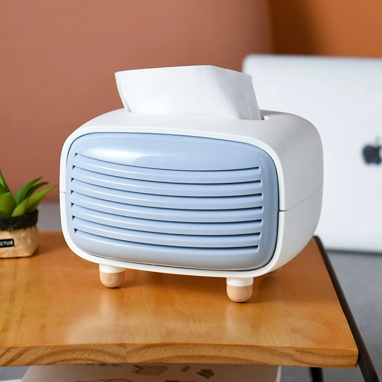 收音机纸巾盒抽纸盒家用客厅餐厅茶几北欧简约可爱收纳多功能创意