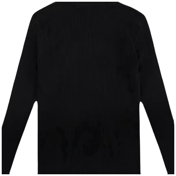 秋冬新款针织毛衣时尚温柔系潮流百搭网红长袖针织衫黑色套头