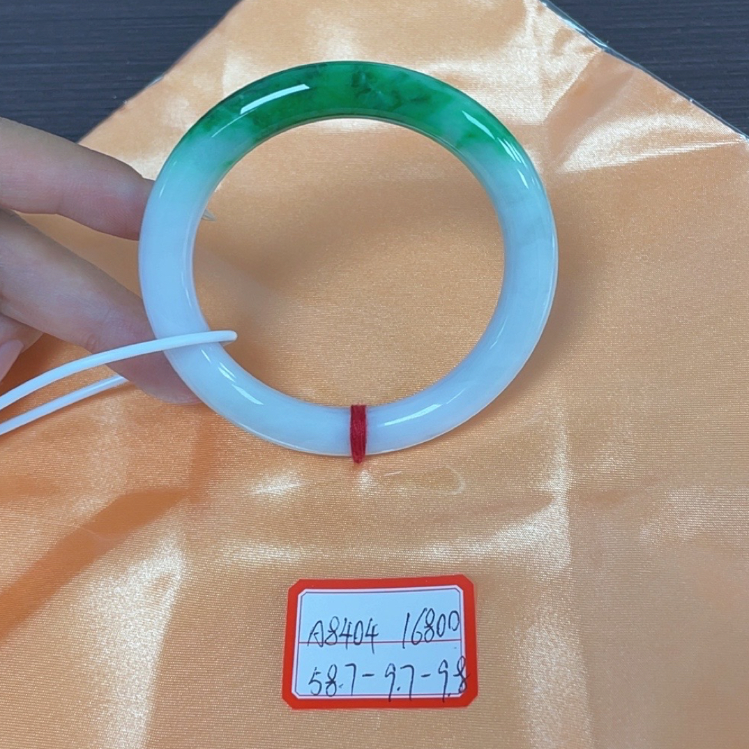 实在人珠宝天然缅甸翡翠Ａ货A8404