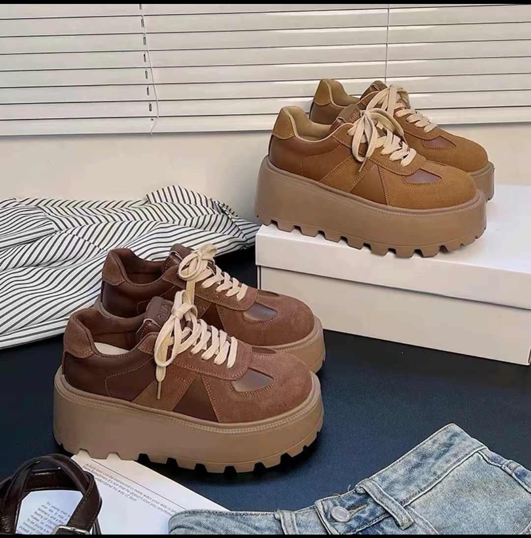 99238增高早秋巴黎走秀明星同款新款休闲时尚百搭厚底气质女鞋