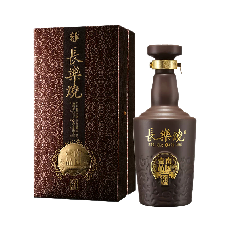 長樂燒【大前进贸易】尊品 米香型白酒 粮食酒53度500mL