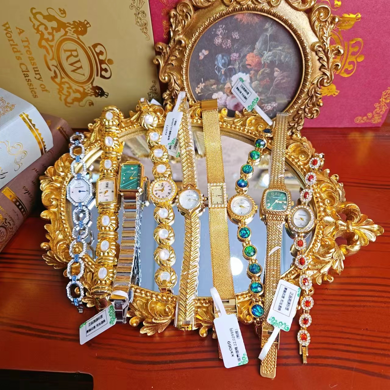 意大利古堡/宫廷复古风女士腕表/高定系列私定3（以直播间展示为