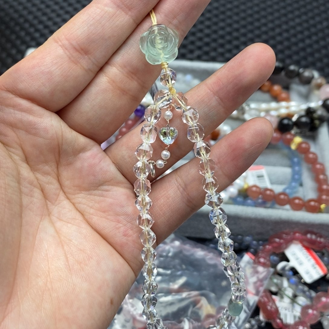 水晶手镯未镶嵌手串