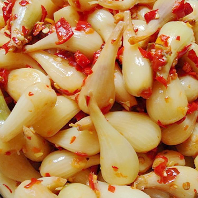 湖南特产香辣荞头农家腌制新鲜