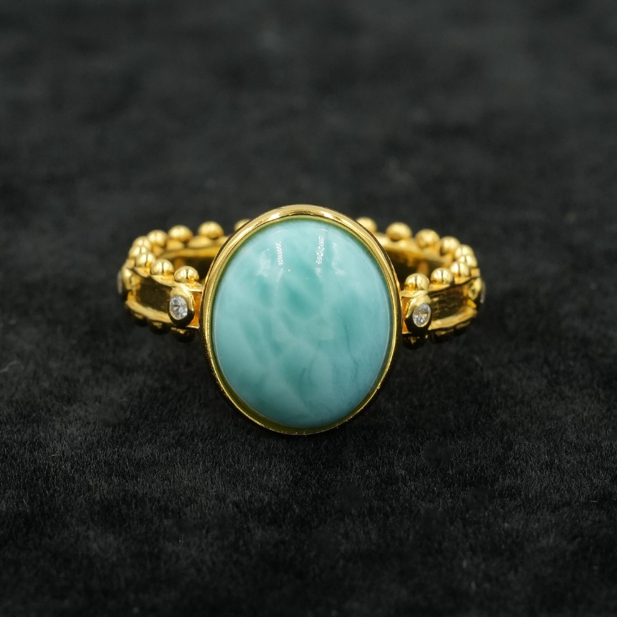 海纹石主教戒指-W1231