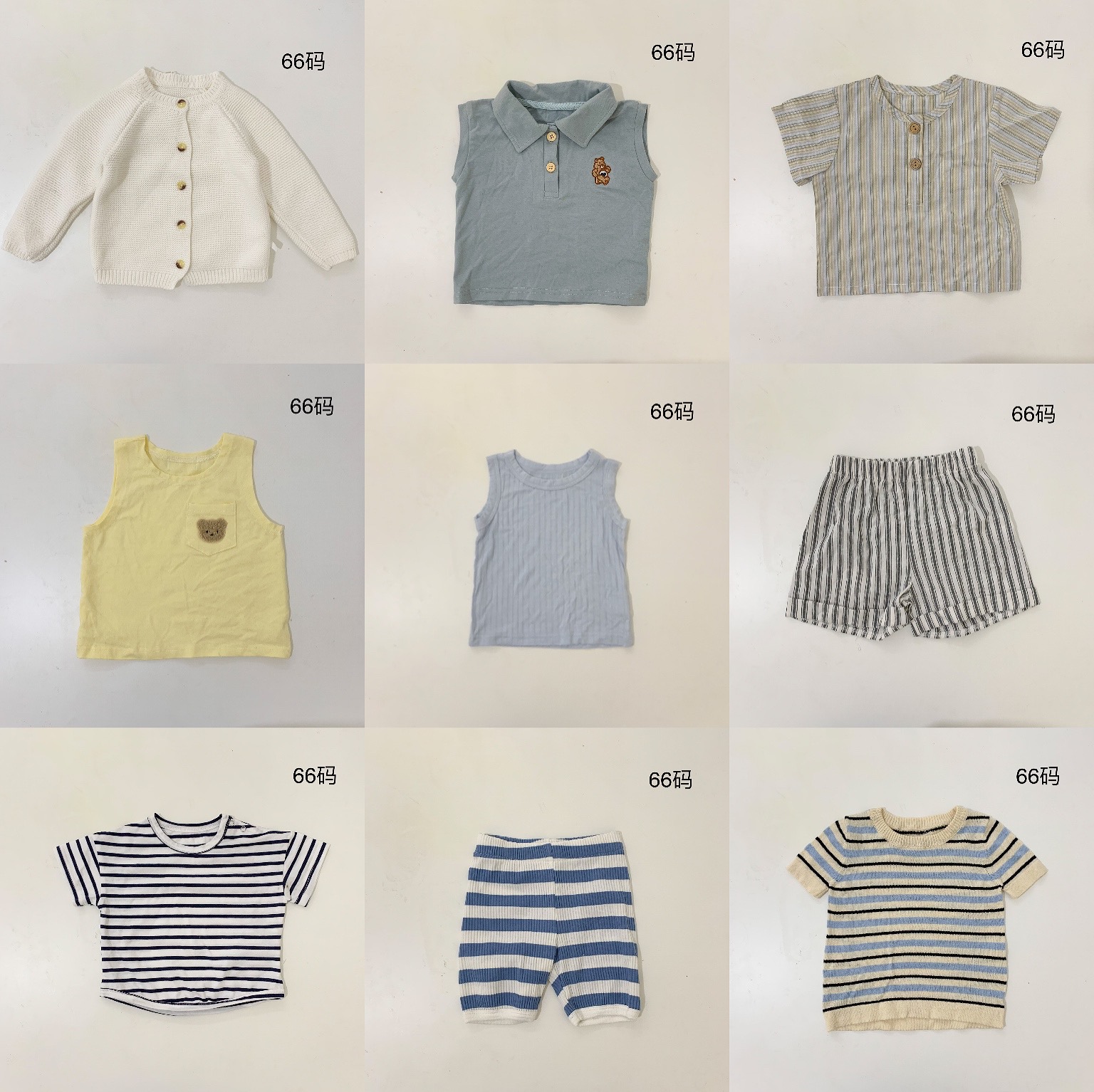 婴幼儿衣服66码随机一件