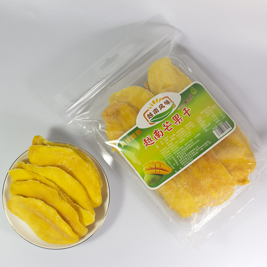 【主播推荐】越南风味芒果干500g/1000g酸甜可口清甜切片休闲果切干