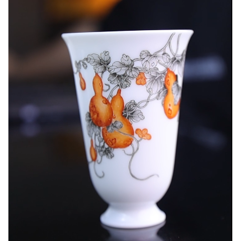 景德镇全手绘福禄杯
