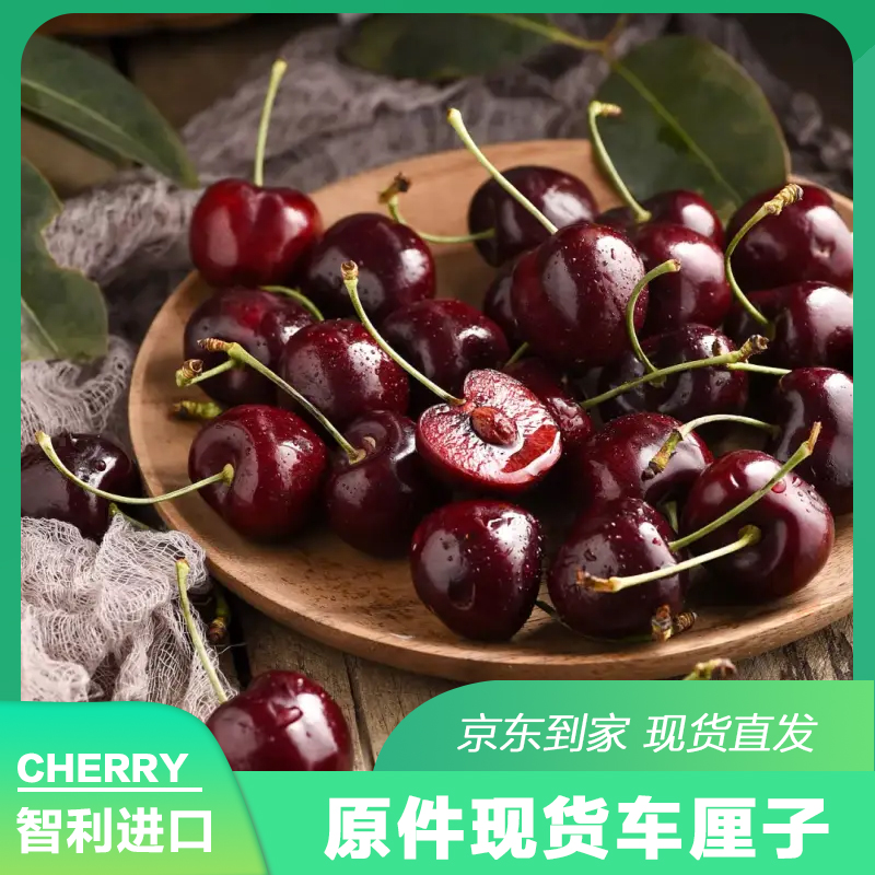 只发川渝&海运桑提娜4JD黑车智利车厘子原件内附果径卡