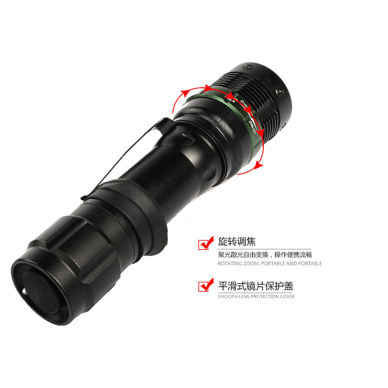 荧光剂检测笔高精度洗衣液紫外线强光灯翡翠荧光文玩鉴定手电筒