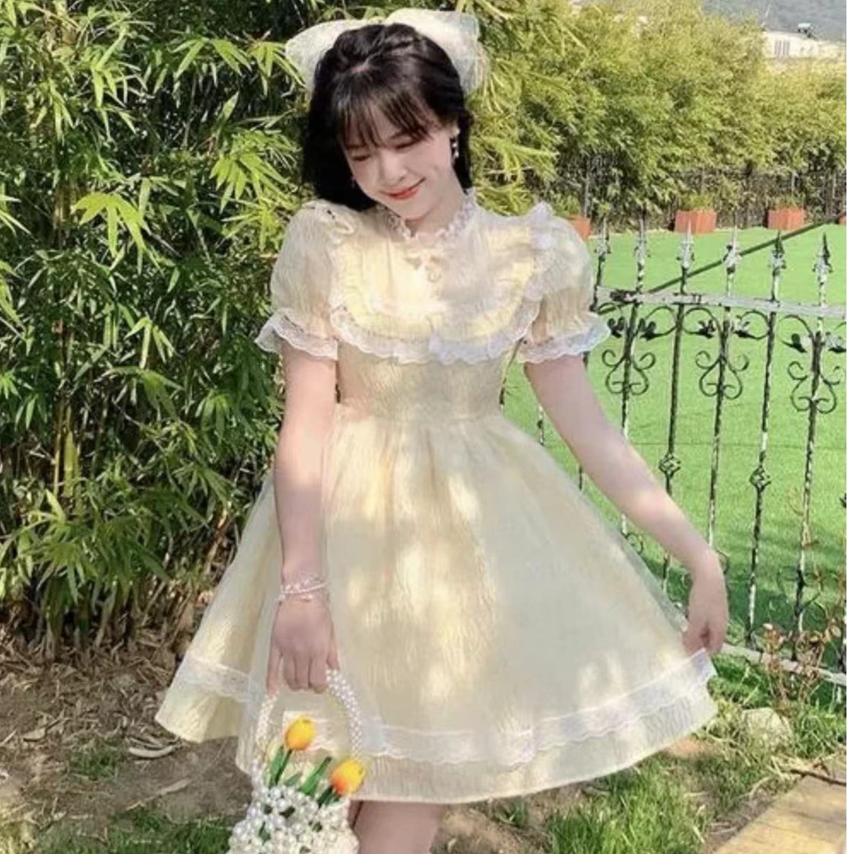 直播扣号下单非图片款连衣裙，私拍随机发丝袜