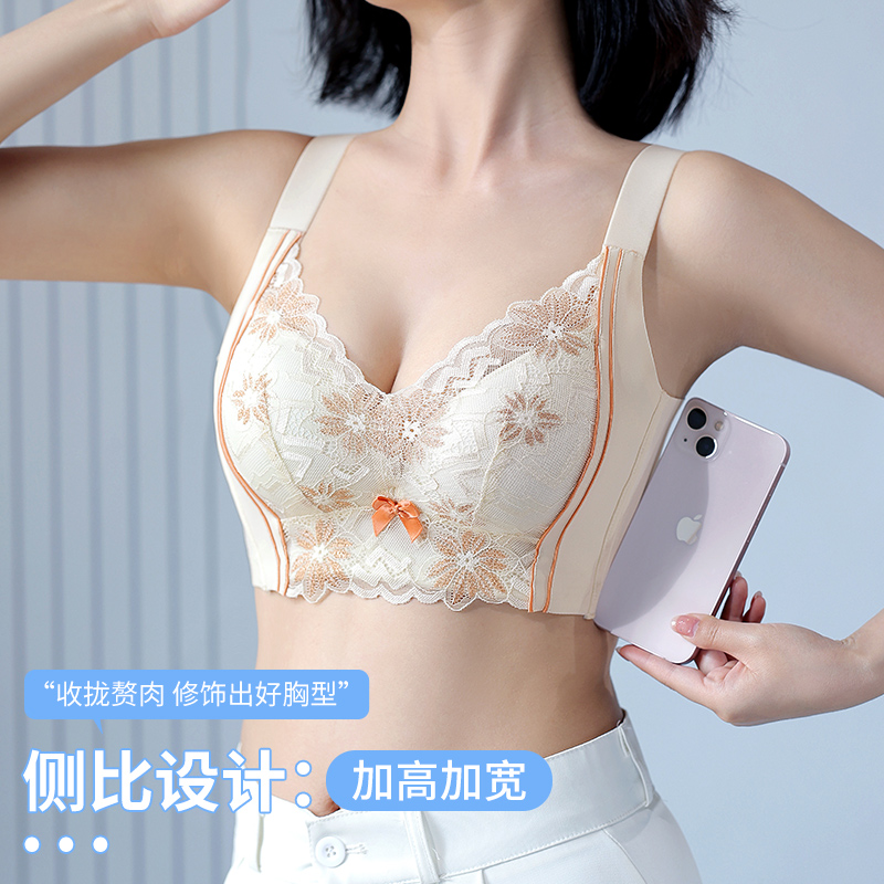 【静姐专属】内衣文胸小胸内衣女款2025新款网红爆款胸罩聚拢无钢圈