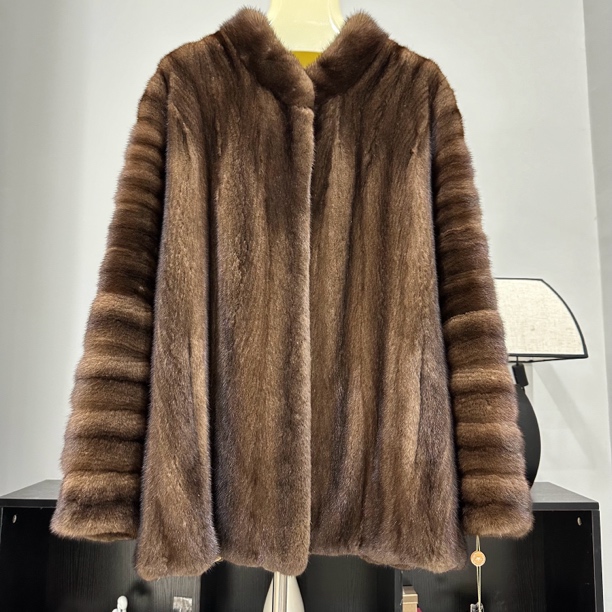 “沧海遗珠”全抽刀高定新款时尚潮流女士外套百搭大衣