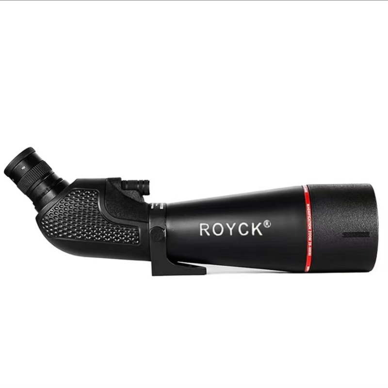 ROYCK80MM超大口径观鸟镜20x60倍无极变倍高清微光夜视观靶镜