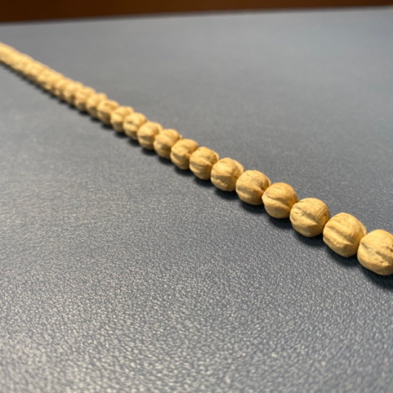 0.75尺寸原桩多棱粗筋手串