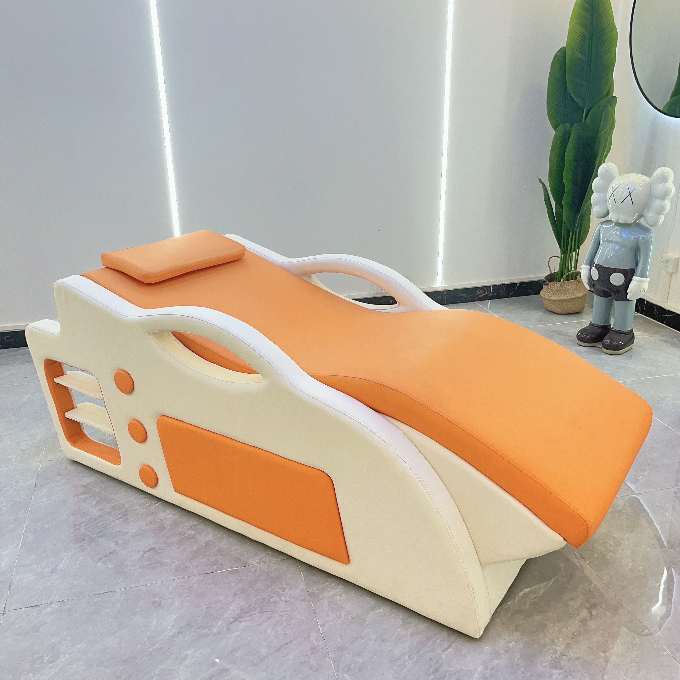 豪华高端洗脸床美容院洗脸吧床采耳床洗脸部护理床S型美容按摩床