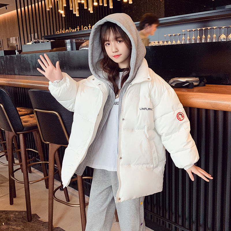 波司澄女童羽绒服2023年新款洋气儿童冬装女孩加厚外套洋气中大童