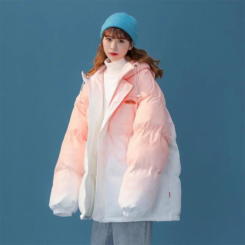 波司澄渐变羽绒服女冬季2023年新款棉衣外套ins潮