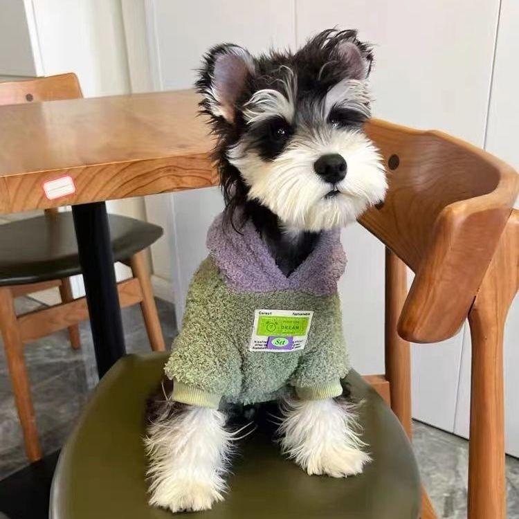 小狗狗衣服秋冬季毛绒保暖宠物猫咪衣服泰迪博美雪纳瑞小型犬Z283