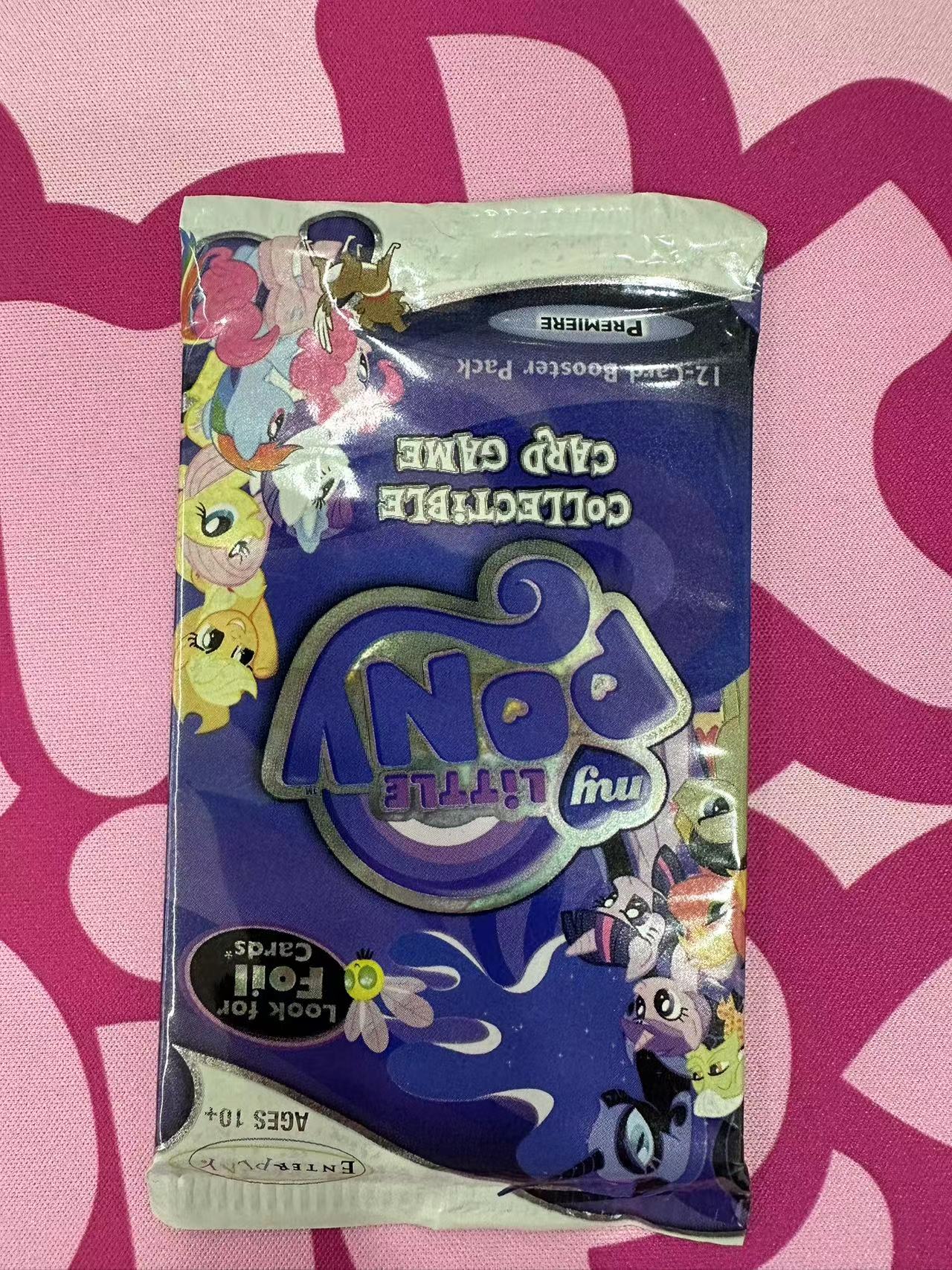 国潮玩具【拆盒】小马宝莉美版 首映原盒散包不看包 卡牌盲盒拆卡