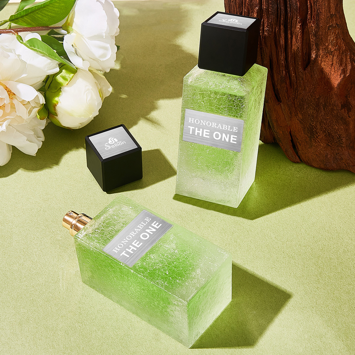 法国sellion雪尔妮兰幻梦光影香水（冰花绿）100ml