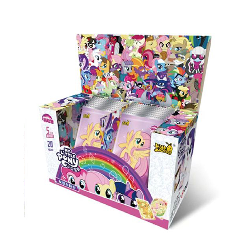 彩虹三-小马宝莉友谊永恒卡-卡游正版正品原封原盒