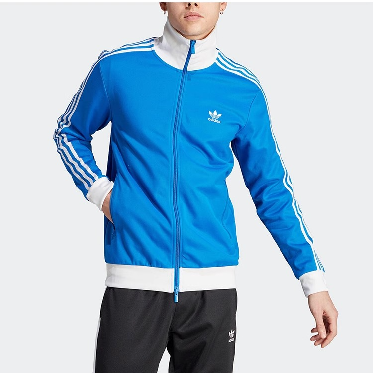 Adidas/阿迪达斯~~官方正品三叶草复古男立领时尚夹克外套IM4510