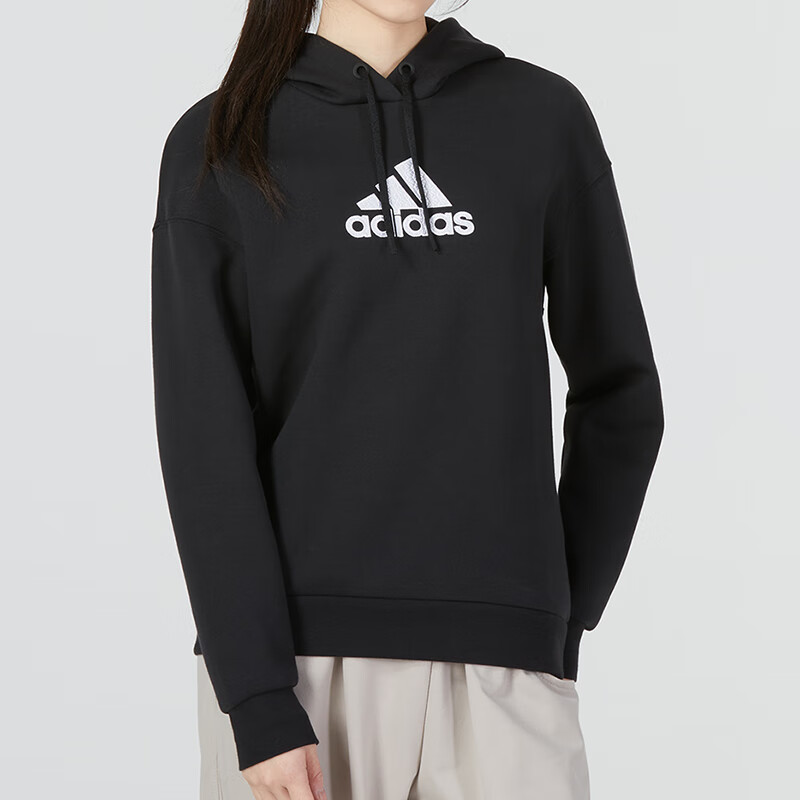 Adidas阿迪达斯~~卫衣女夏季新款运动服休闲连帽上衣套头衫HM7069