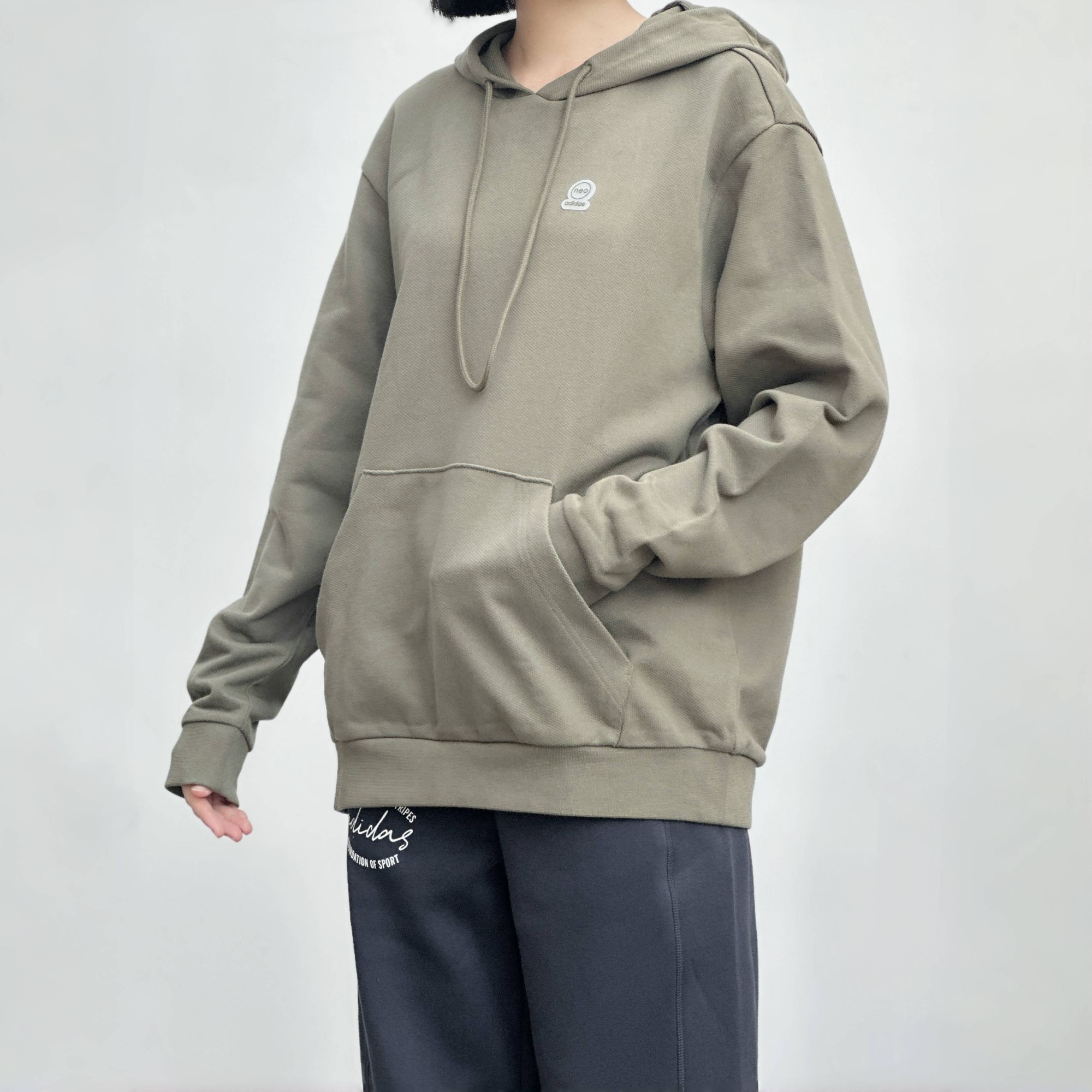 Adidas/阿迪达斯~~正品NEO新款男女运动休闲简约套头卫衣IA4992