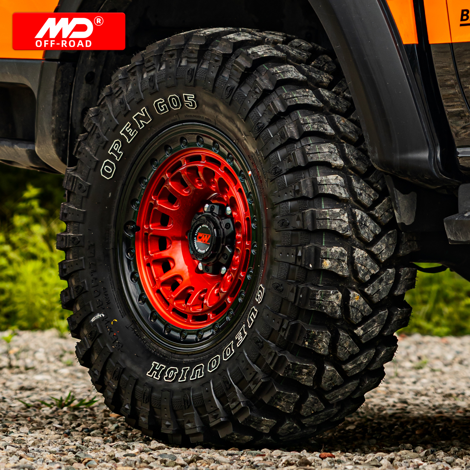 MD坦克300/400/500方程豹Ranger酷路泽LC300帕杰罗BJ40锻造轮毂