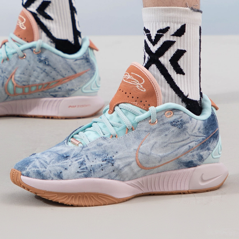 NIKE耐克男鞋篮球鞋2024新款场上实战比赛训练轻便运动鞋子HF5466