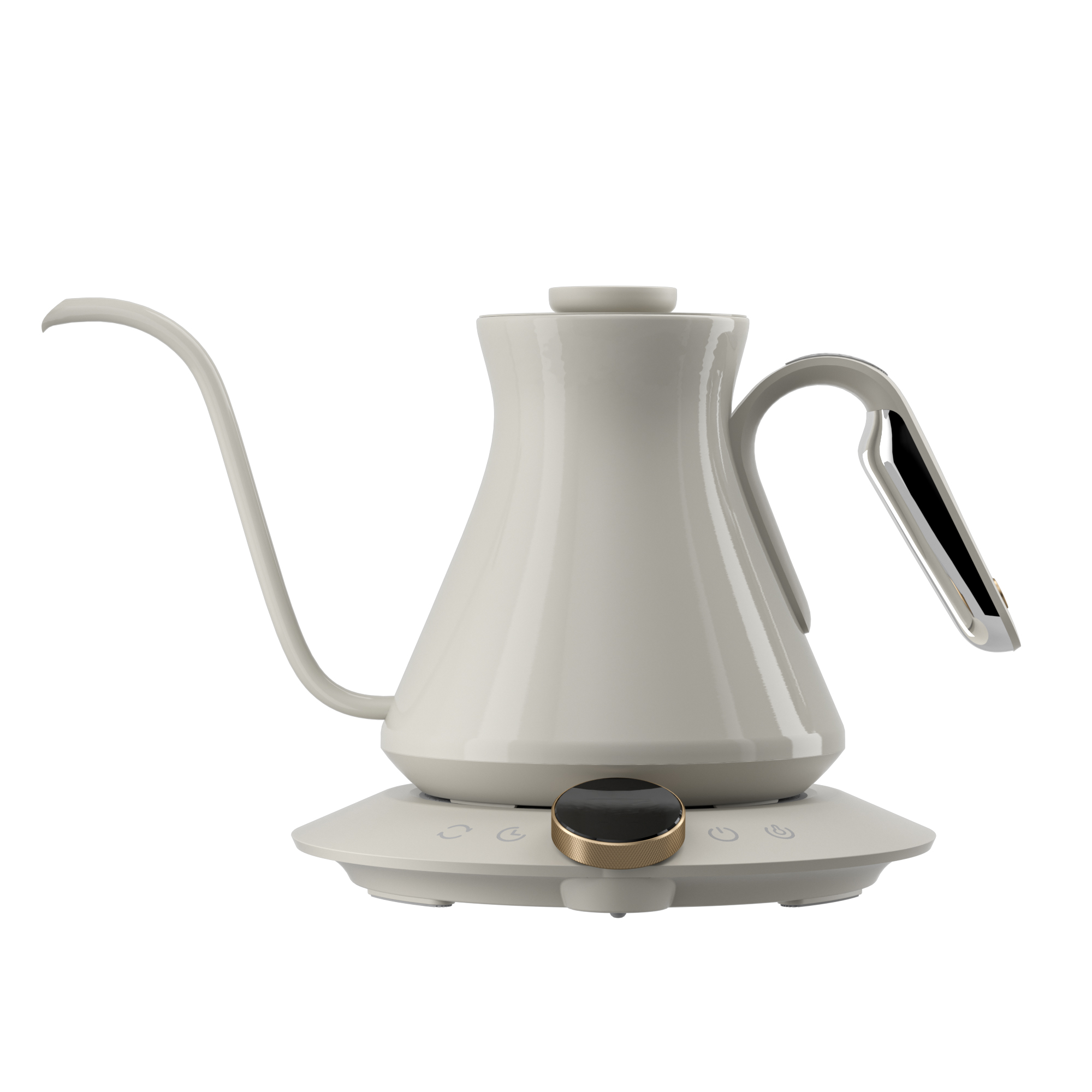 Cocinaré手冲壶 M6 Pro 达利白 手冲咖啡壶 专业温控高颜值手冲壶