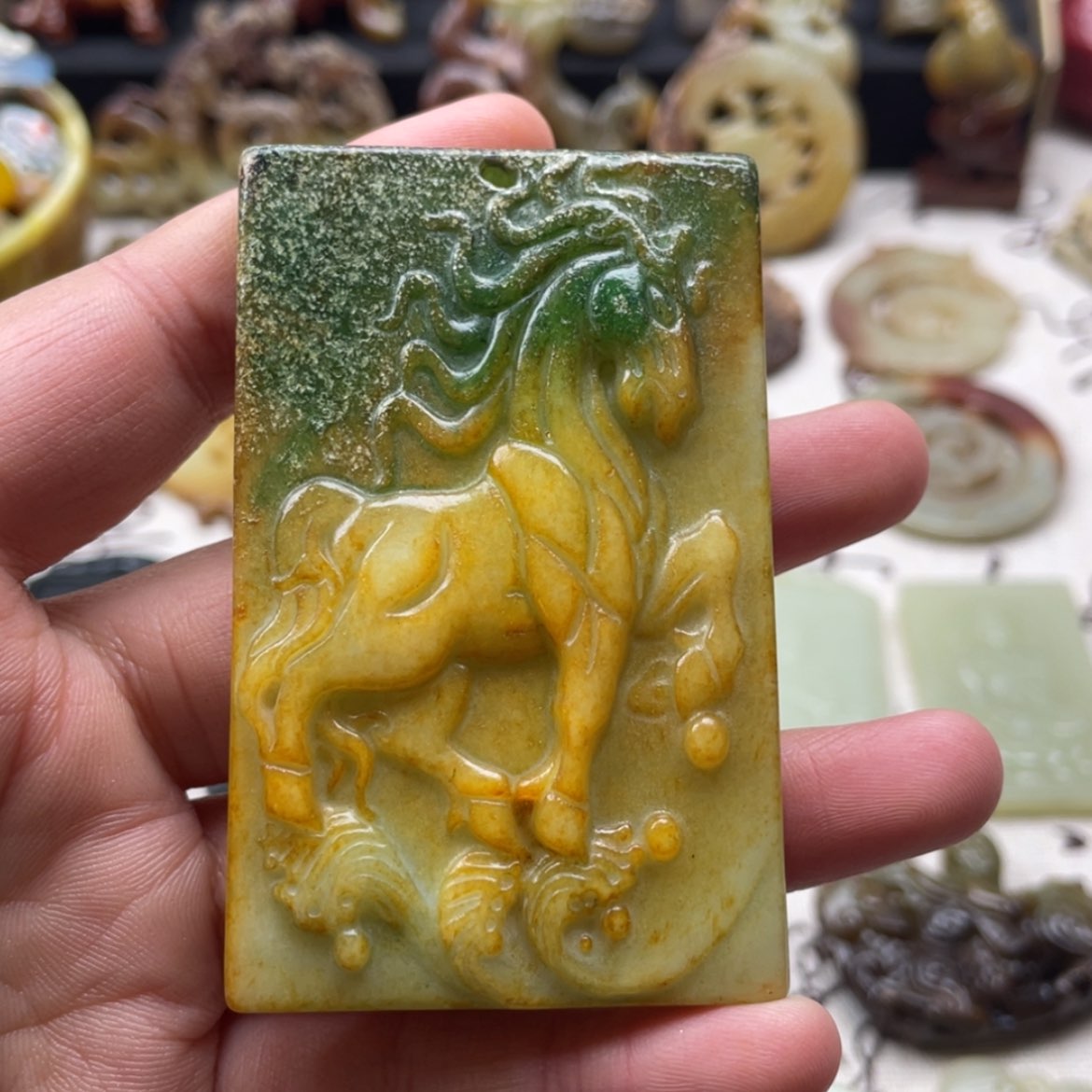 【闪购商品】蛇纹石玉颈饰未镶嵌119