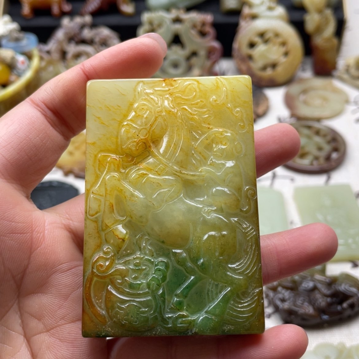 【闪购商品】蛇纹石玉颈饰未镶嵌116