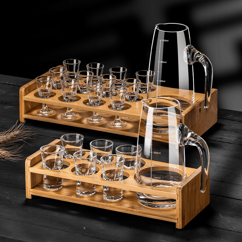 【大热卖推介】白酒杯套装家用子弹杯分酒器酒具套装轻奢高端品酒