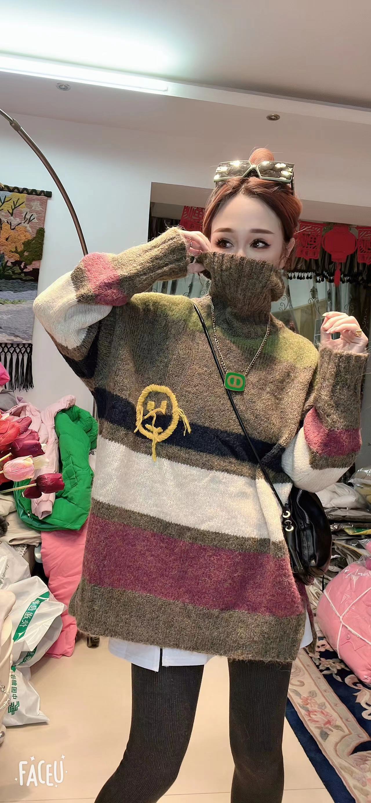 超凡毓宝时尚毛衣