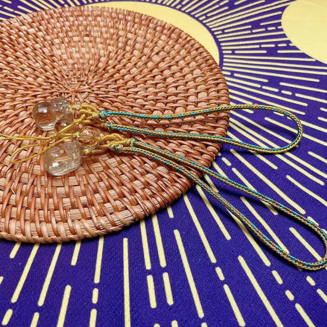 【雯雯】黄水晶貔貅挂饰 W3-109 C3-216（多样性/发一个）