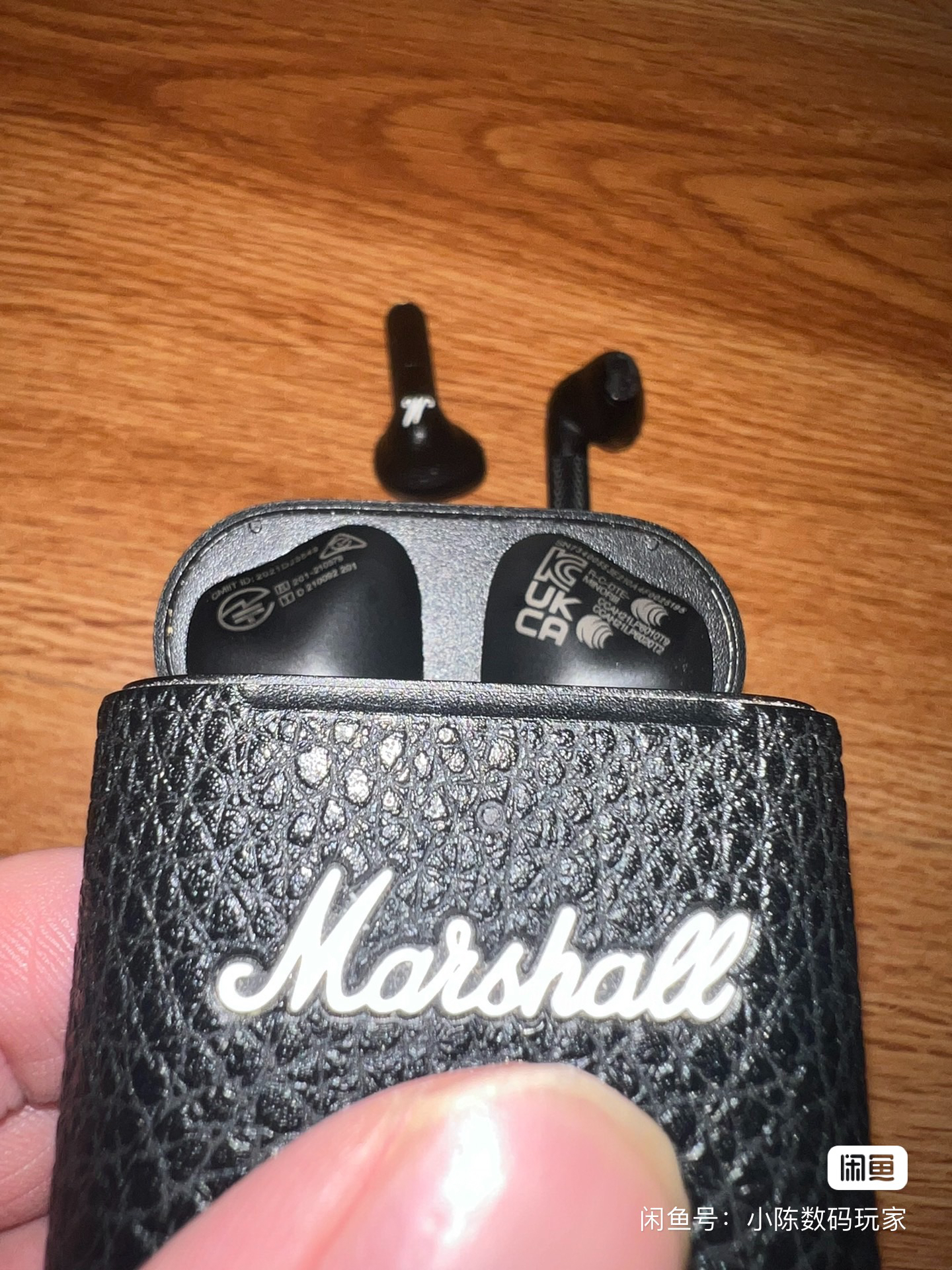 95新 MARSHALL 马歇尔3代半入耳式蓝牙耳机 黑色通用降噪