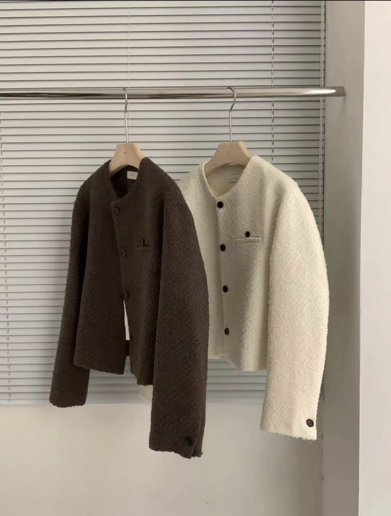 盛哲服饰穿搭 韩版小香风短外套上衣