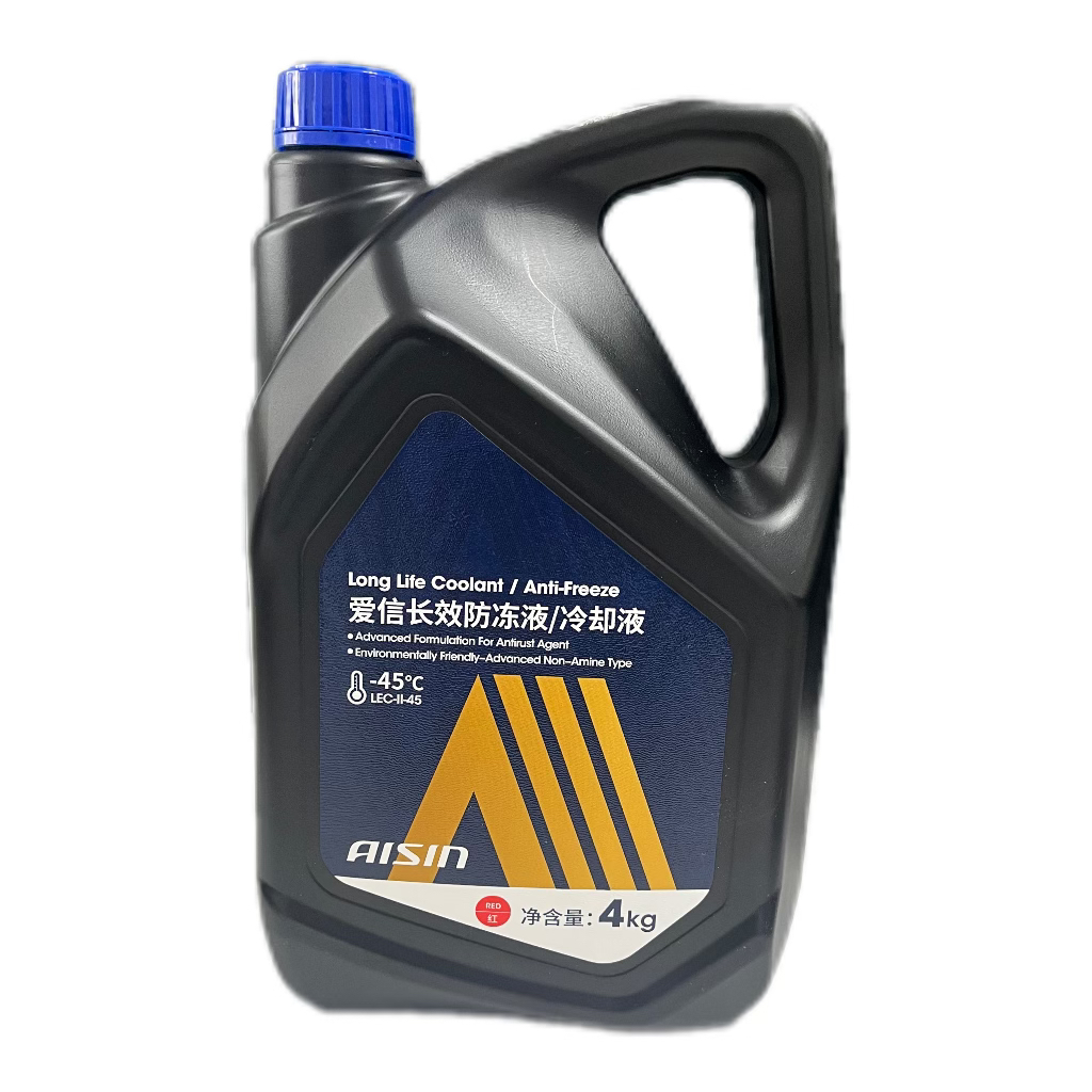 爱信防冻液4L/1.5L红色长效防冻液四季适用-45°C