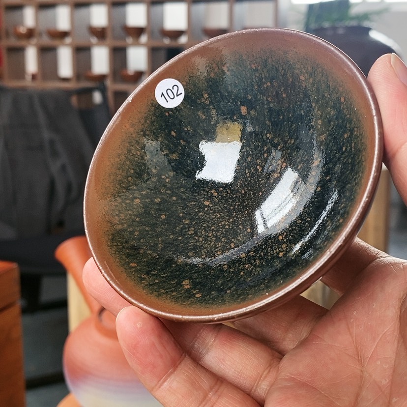 【闪购商品】玻璃茶盏重****信