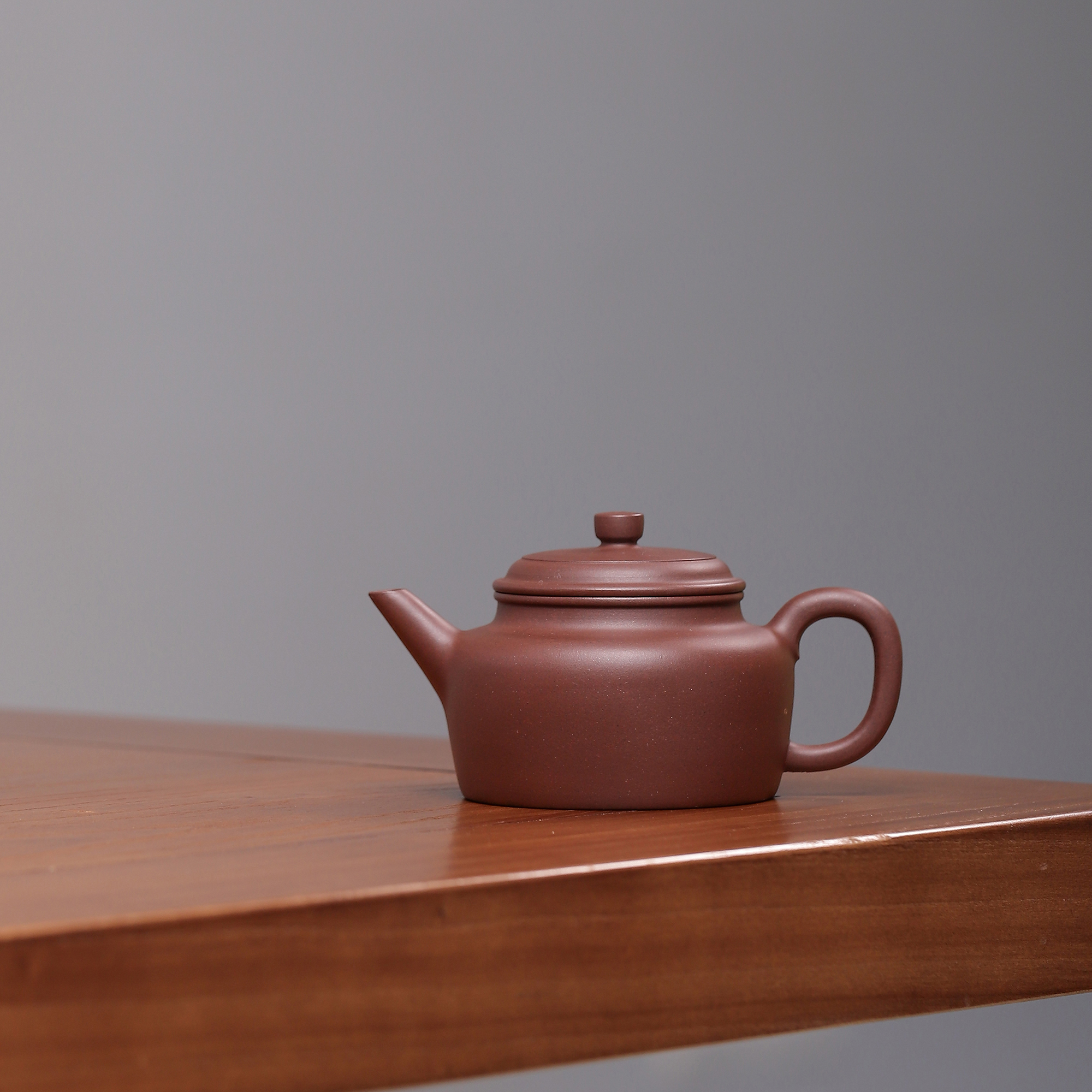 德钟•陈小云制   一厂特拼紫泥170cc 全手工 宜兴紫砂壶