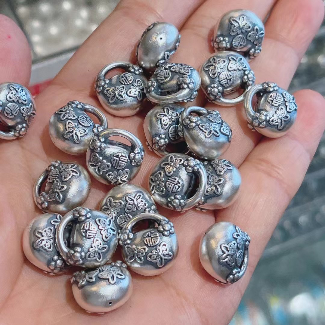 足银银制品 999足银银饰配件自选款，买家专拍链接