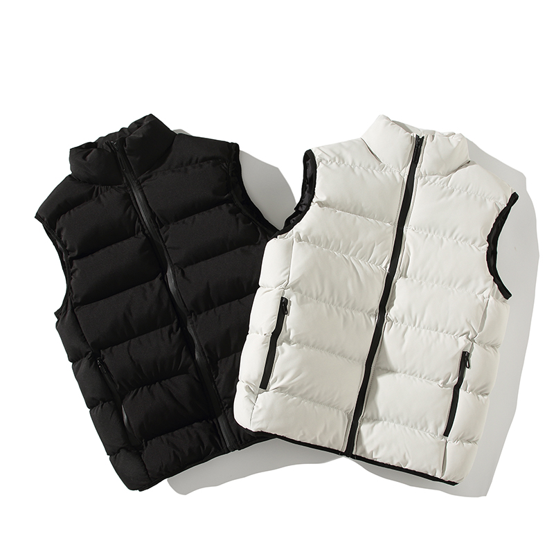 FORDOO/虎都秋冬款棉马甲男女同款时尚百搭防风御寒立领保暖背心