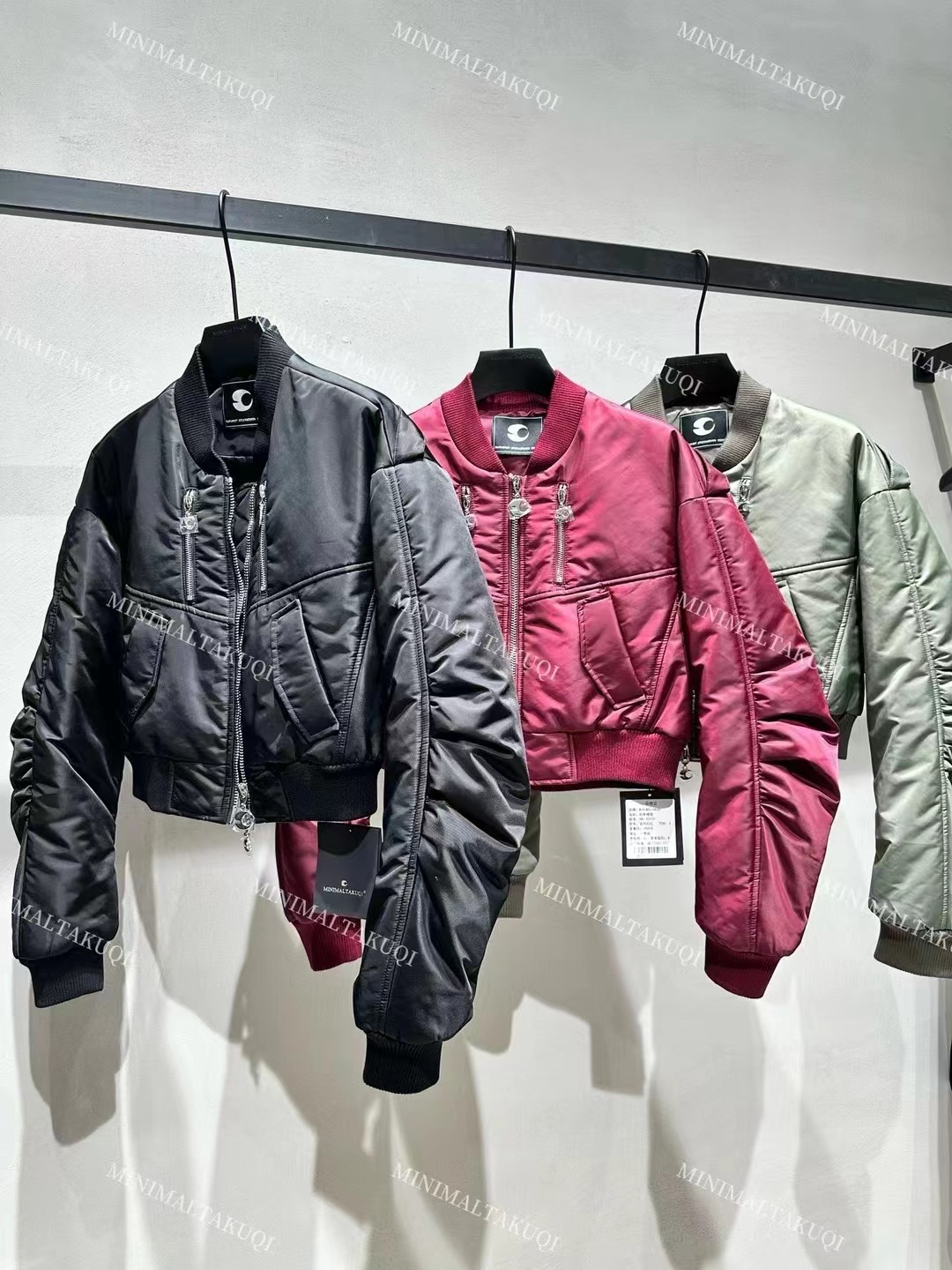 设计师款夹克棉服外套