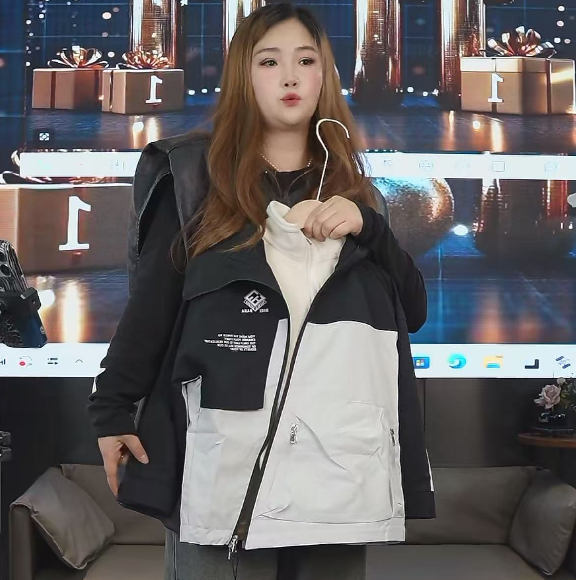 411116《现》优选韩版儿童秋冬款休闲冲锋衣两件套外套