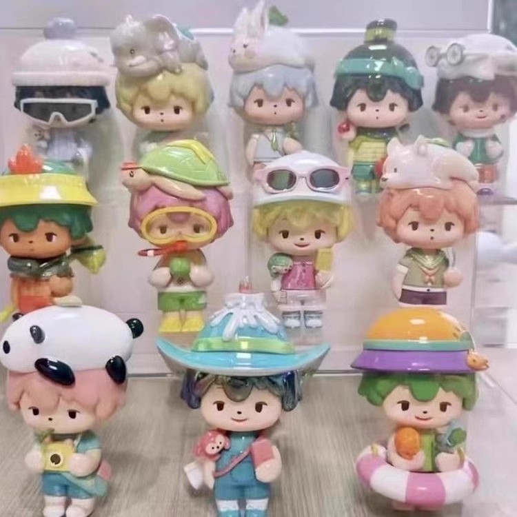 【许愿】阿吉弟弟2炫彩电镀版系列盲盒潮玩