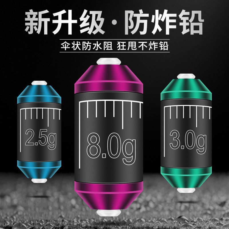 防炸竞技刻度铅双芯快速铅克度铅皮座成品大物铅坠垂钓可调铅皮卷